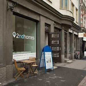 2ndhomes Charming 1br With Sauna In Loennrotinkatu , Helsinki Finland